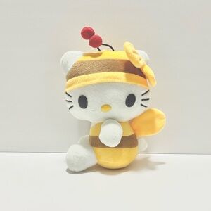 2006 Hello Kitty Hanging Bumblebee Plush Toy Sanrio Japan Kawaii Early 2000